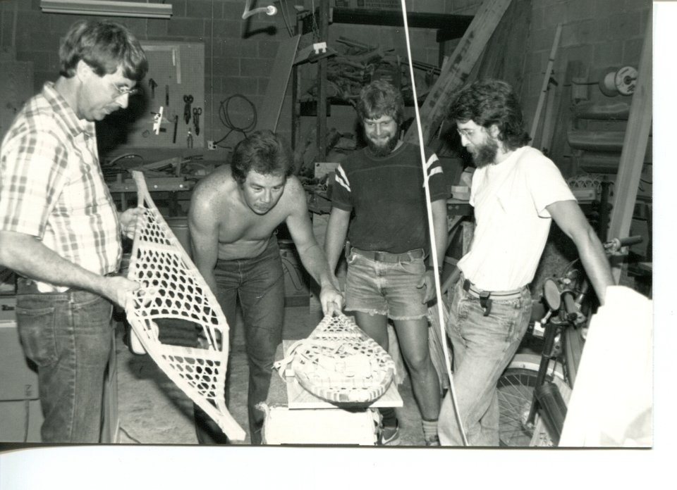 Snowshoe Making 1985 -7